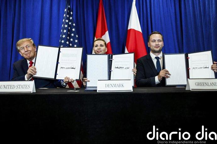 Trump celebra el acuerdo sobre Groenlandia y asegura que dará a EEUU control permanente de su seguridad