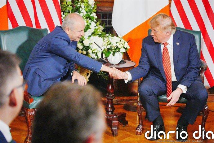 Trump señala que le "encantaría" la unificación de Irlanda