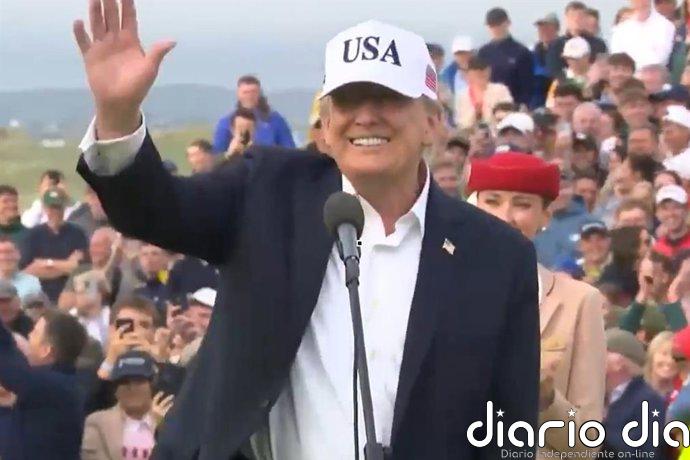 Trump termina su visita a Irlanda con el anuncio del levantamiento de los aranceles al whisky irlandés