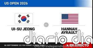 Ui-Su Jeong - Hannah Ayrault, en directo hoy: sigue el partido de US Open Juniors, Girls