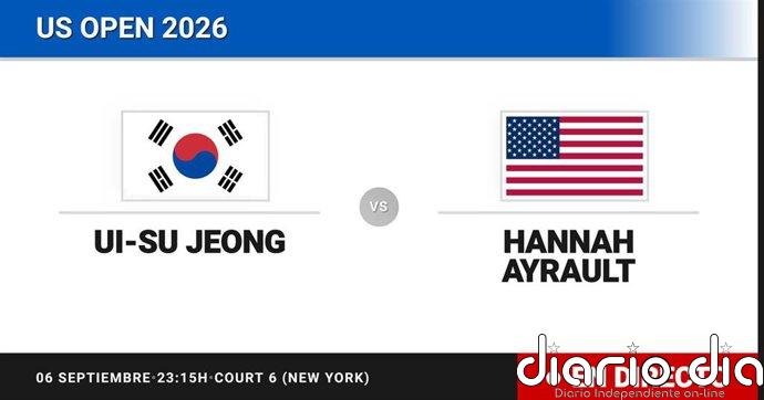 Ui-Su Jeong - Hannah Ayrault, en directo hoy: sigue el partido de US Open Juniors, Girls