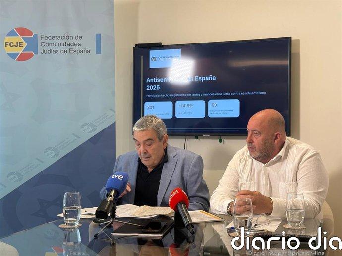 Un informe registra 221 incidentes antisemitas en España en 2025, un 14,5% más que el año anterior