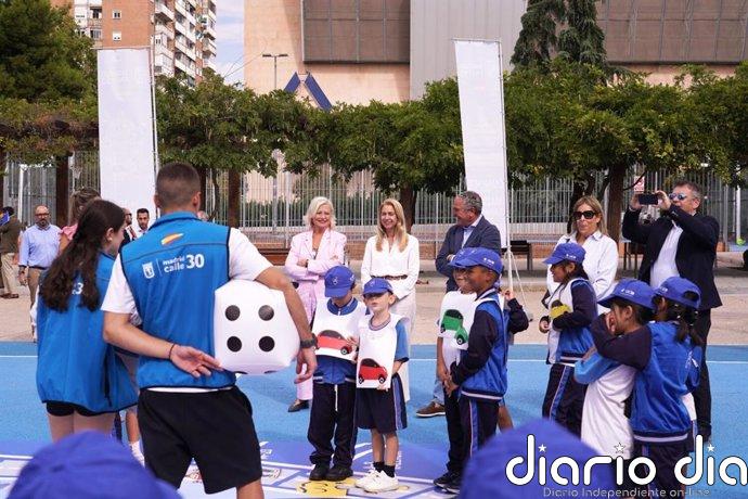 Un juego gigante recorrerá Madrid para acercar la M-30 y la seguridad vial a los más pequeños