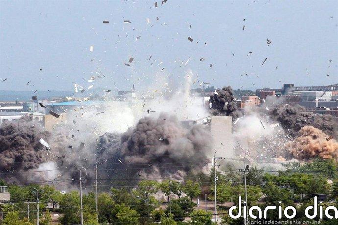 Un tribunal surcoreano ordena a Pyongyang a pagar a Seúl 28,3 millones de euros por volar una oficina de enlace