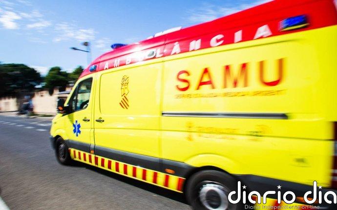 Una fallecida y dos heridos en un accidente de tráfico en la AP-7 a la altura de Crevillent