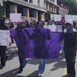Universitarios de Morelos (México) se manifiestan pidiendo justicia por Claudia y el resto de compañeras asesinadas en los últimos meses