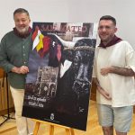 Vaca, Catedral, arte y fiesta en el cartel de San Mateo de Cuenca pintado con la boca por Lorenzo Higueras