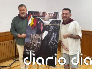 Vaca, Catedral, arte y fiesta en el cartel de San Mateo de Cuenca pintado con la boca por Lorenzo Higueras