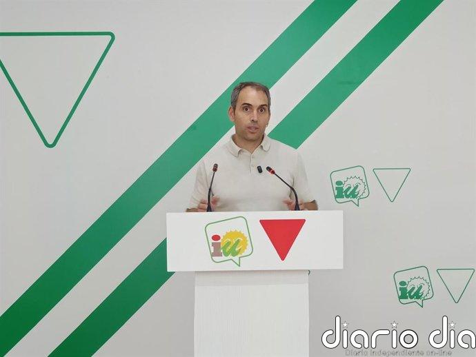Valero (IU) advierte que la entrada de aceite sin aranceles provoca "distorsión en el mercado" y perjudica a olivareros