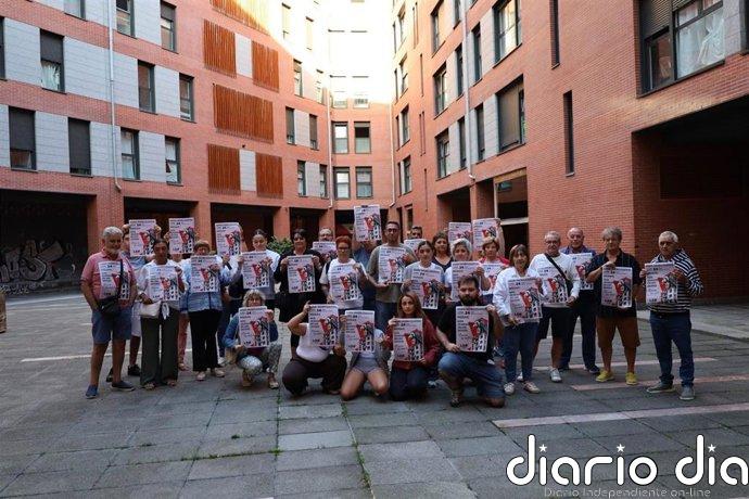 Vecinos de 'Los Ochos' de Erandio (Bizkaia) y LAB llaman a una manifestación el día 24 para defender sus hogares