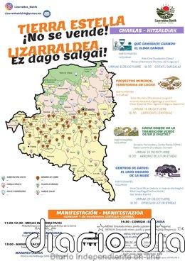 Vecinos de Tierra Estella se unen frente a la "proliferación acelerada" de "macroproyectos" en su territorio