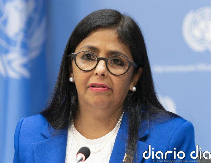 Venezuela reivindica como un triunfo diplomático la presencia de Delcy Rodríguez en la Asamblea General de la ONU