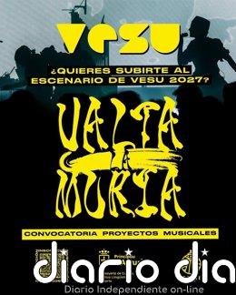 VESU lanza 'Valta la Muria' para seleccionar e impulsar a un proyecto musical de Asturias