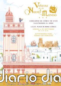 'Viñetas de un Nuevo Mundo' llevará el cómic y la ilustración a la plaza de Mina de Cádiz el 12 de septiembre