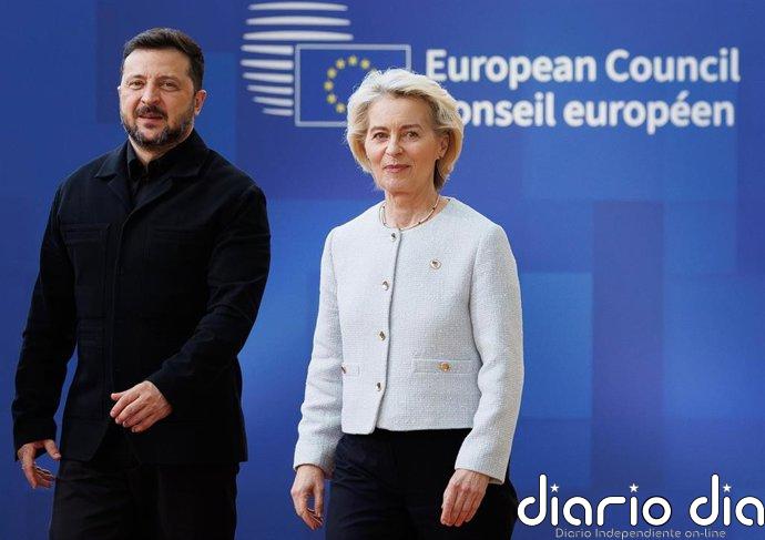 Von der Leyen anuncia 3.300 millones adicionales para material bélico destinado a Ucrania