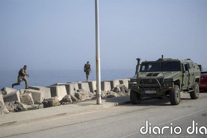 Vox exige en el Congreso "presencia permanente" de las Fuerzas Armadas en Ceuta y Melilla para "blindar" las fronteras