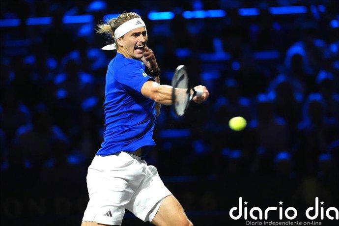 Zverev sella la victoria de Europa en la Laver Cup