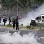 29 detenidos en los disturbios del aniversario del ‘estallido social’ en Chile