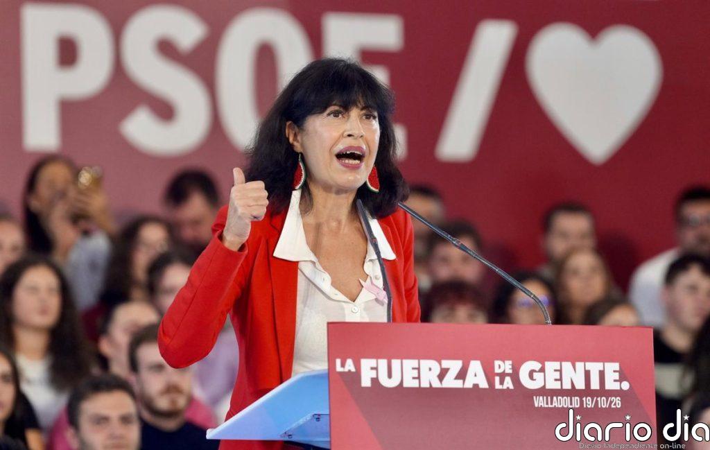 29N.- Redondo ve al PSOE "bola blanca" de "inclusión y democracia" frente a la "negra" del "odio" de la "derecha"