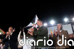 Abascal llama en Zamora a "echar al Gobierno traidor de Sánchez de La Moncloa"
