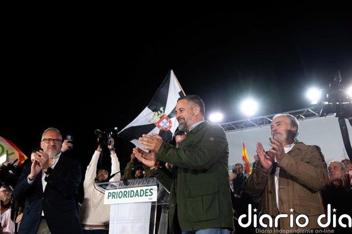 Abascal llama en Zamora a "echar al Gobierno traidor de Sánchez de La Moncloa"