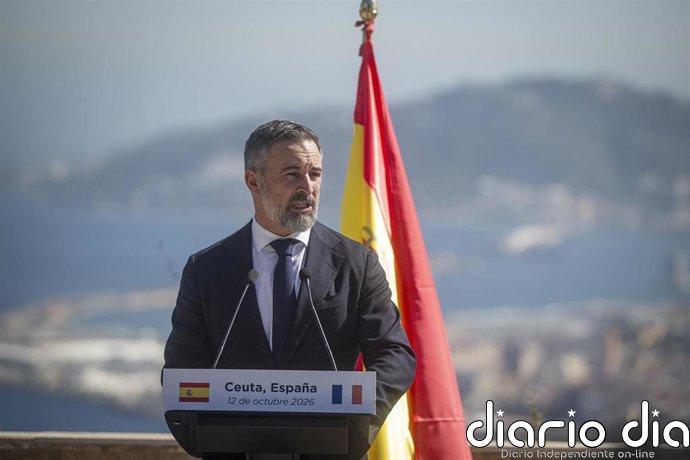 Abascal urge a elegir entre "prosperidad, libertad y orden" o "inmigración, caos y subdesarrollo" en las elecciones