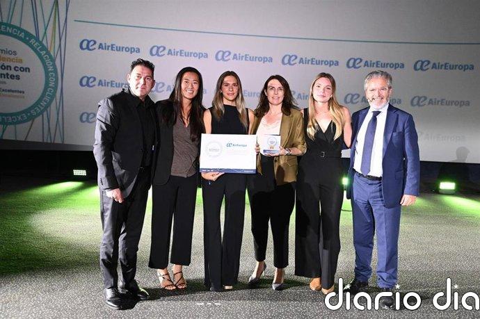 Air Europa recibe un nuevo premio por su proyecto Air Europa ON para mejorar la experiencia del pasajero
