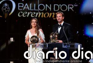 Alexia Putellas, su impactante look de Diosa griega en la noche en la que se alzó con su tercer Balón de Oro