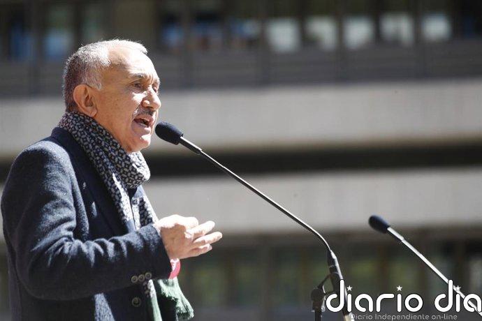 Álvarez (UGT) ve "razonable" que la huelga sea en noviembre pero descarta que coincida con la campaña