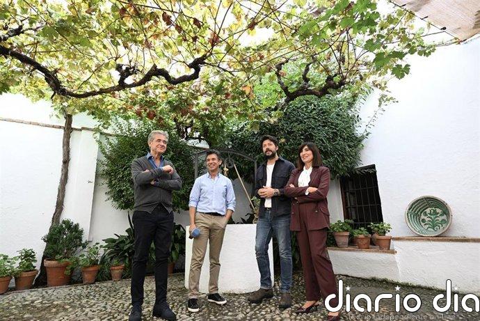 Álvaro Morte presenta en Granada 'La Voz Quebrada', la película-documento sobre el último amor de Lorca