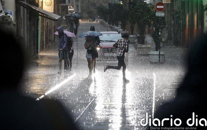 Alzira registra acumulados de 84 l/m2 en menos de una hora