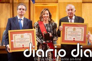 Amado Franco recoge la Medalla de Oro de Zaragoza y dice que "la mejor manera de honrar una historia es trabajar"