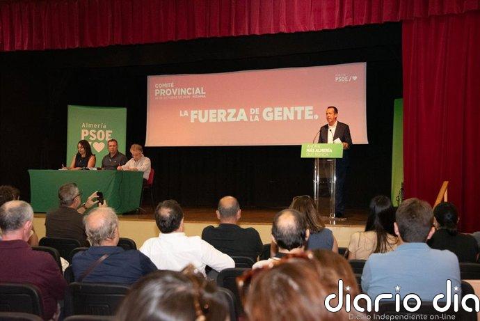 Anabel Mateos encabeza la lista del PSOE de Almería al Congreso y José María Martín lo harán en la del Senado