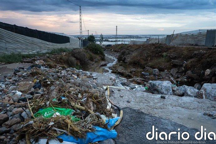 Andalucía registra 155 incidencias, 121 de ellas en Almería, tras el paso de las fuertes lluvias y tormentas