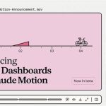 Anthropic actualiza Claude con Dashboards y Motion para convertir datos en paneles de control y animaciones explicativas