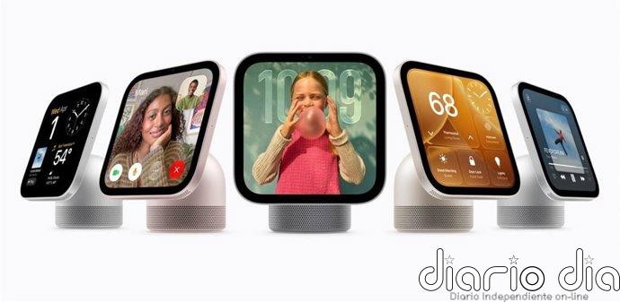 Apple HomeView, la pantalla inteligente de Apple para el hogar conectado con Siri AI y reconocimiento de rostro