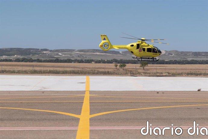 Aragón ofrece helicópteros sanitarios para colaborar en el rescate de heridos en el accidente ferroviario en Toledo