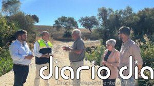 Arcos (Cádiz) alberga trabajos de emergencia en vías pecuarias afectadas por las borrascas del pasado invierno