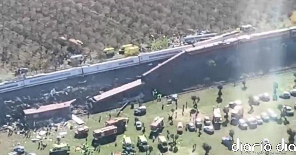 Así trabajan los efectivos de emergencias a pie de vía
