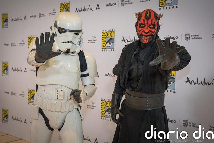 Asistentes a la Comic Con Málaga destacan una entrada más fluida que el año pasado: "Apenas teníamos que hacer cola"