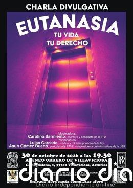 Asturias.-Villaviciosa acoge este viernes una charla divulgativa sobre la eutanasia con Luisa Carcedo y Asun Gómez Bueno