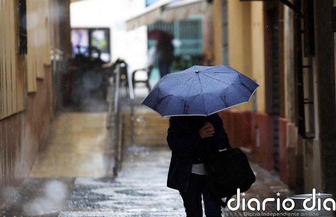 Aviso amarillo este sábado por lluvias y tormentas en Almería, Córdoba, Granada y Jaén, con acumulación de hasta 15 /m2