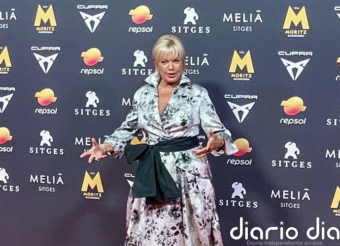 Bárbara Rey recibe con "emoción inmensa" el Premio Nosferatu del Festival de Sitges