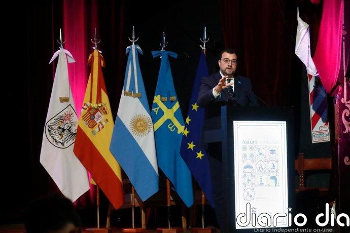 Barbón reivindica en Buenos Aires el papel de la emigración en el futuro de Asturias