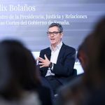 Bolaños afea al PP que no pida el acta al alcalde de Móstoles (Madrid) tras la denuncia por acoso sexual