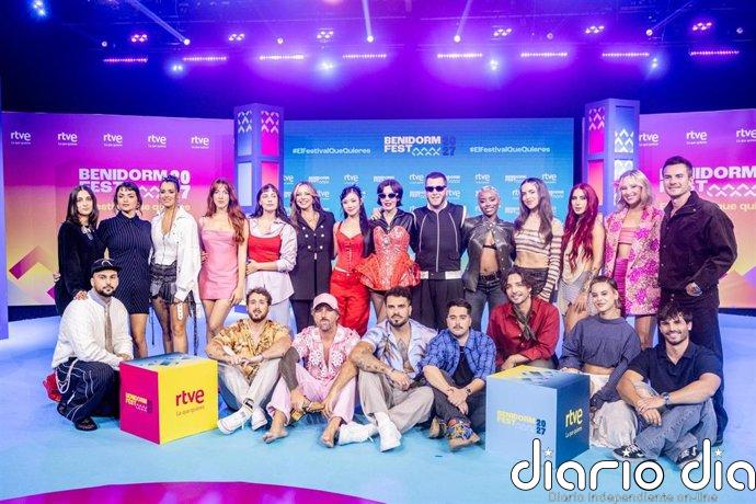 Bombai, Vicco, Merche, Andrés Koi y Ladilla Rusa, entre los 18 artistas del Benidorm Fest 2027