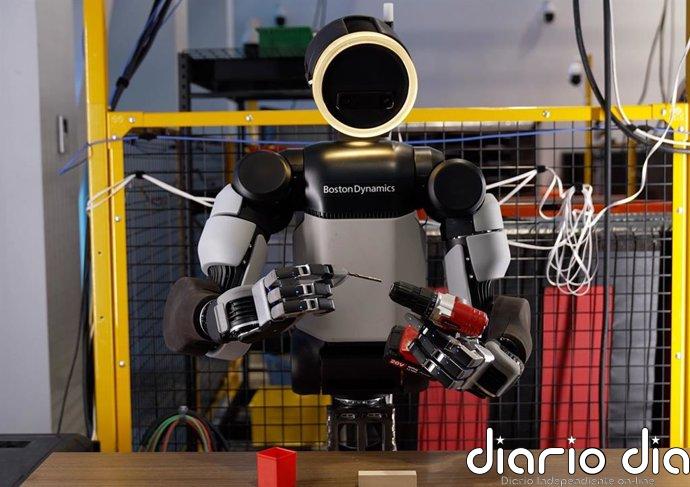 Boston Dynamics muestra la nueva mano de su robot humanoide Atlas, capaz de usar herramientas como taladros o amoladoras