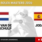 Botic van de Zandschulp - Rafael Jodar, en directo hoy: sigue el partido de Shanghai Rolex Masters