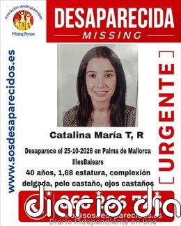 Buscan a una mujer desaparecida en Palma desde el pasado domingo
