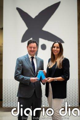 CaixaBank concede a la fundadora de Moving Robots, la leonesa Eva Santamarta, el premio 'Profesional Autónoma de CyL'